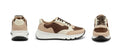 Sneakers en piel Venado.